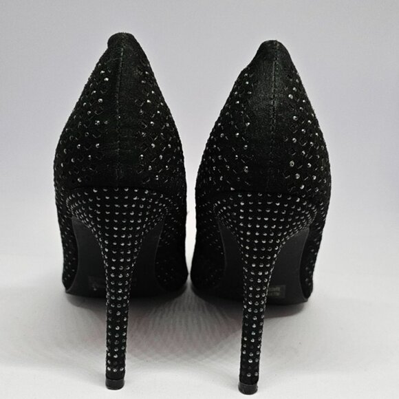 Size 7.5 | Women's Report Heels Jackee Black pointed Toe Dress Shoe - Picture 4 of 5